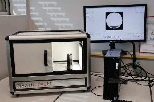 GranuDrum Avalanche Angle Measurements-Photo